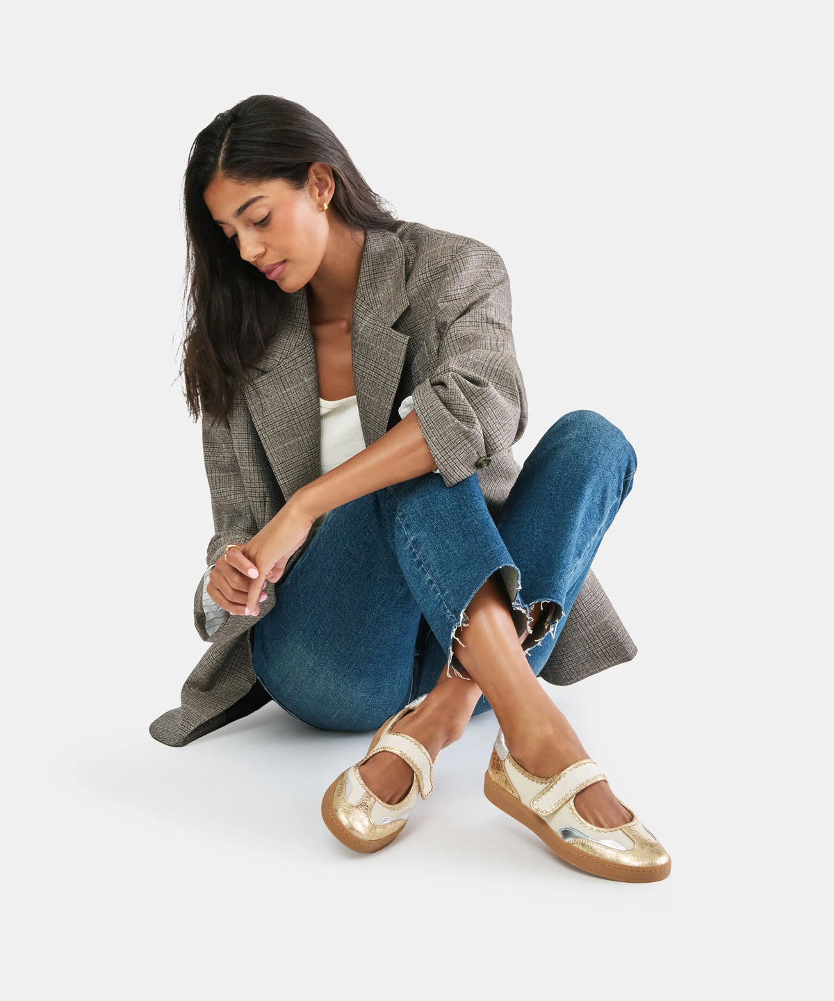 DOLCE VITA NANET METALLIC MULTI LEATHER