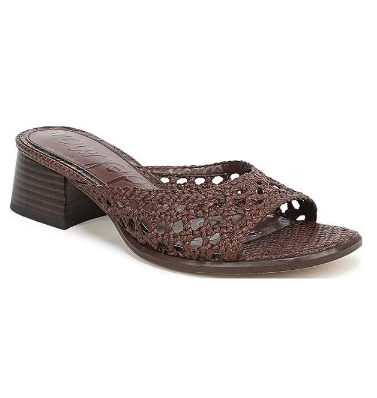 SAM EDELMAN FYNN TERAZZO BROWN HEEL