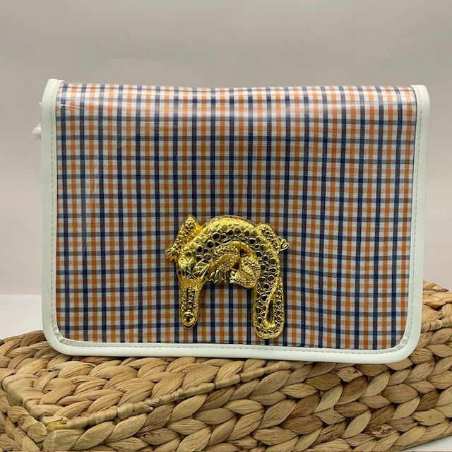 CLEAR STADIUM GATOR BLUE/ORANGE