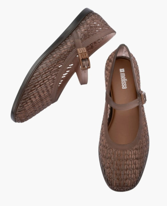 MELISSA HARPER CLEAR BROWN MARY JANE