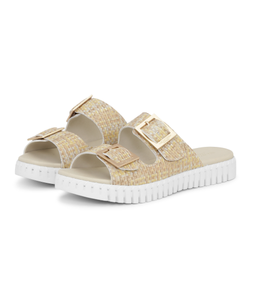 ILSE JACOBSEN 1041 ADJUSTABLE BUCKLE WHEAT