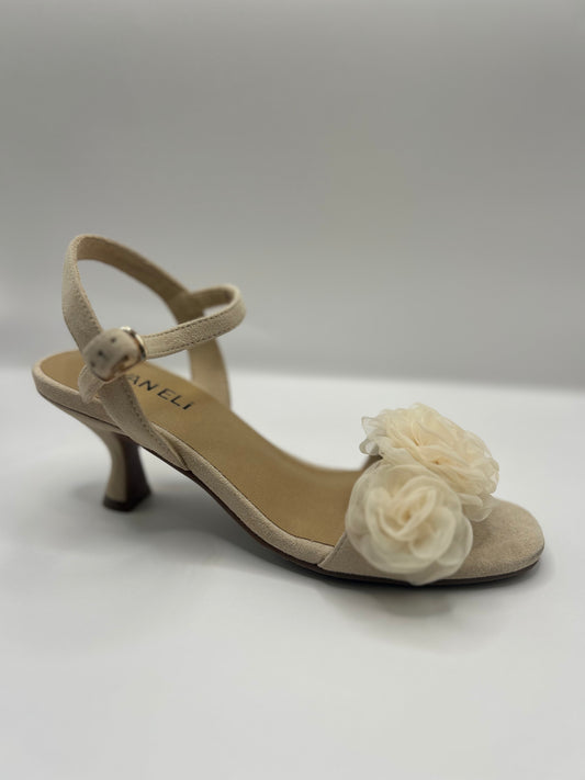 Vaneli LAPIS NUDE SUEDE