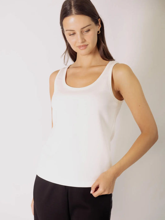BUTTER MODAL TANK IN IVORY