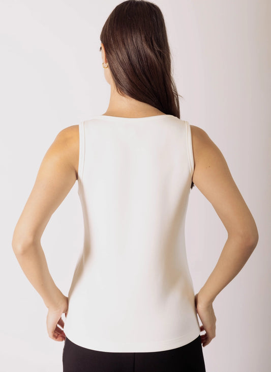 BUTTER MODAL TANK IN IVORY