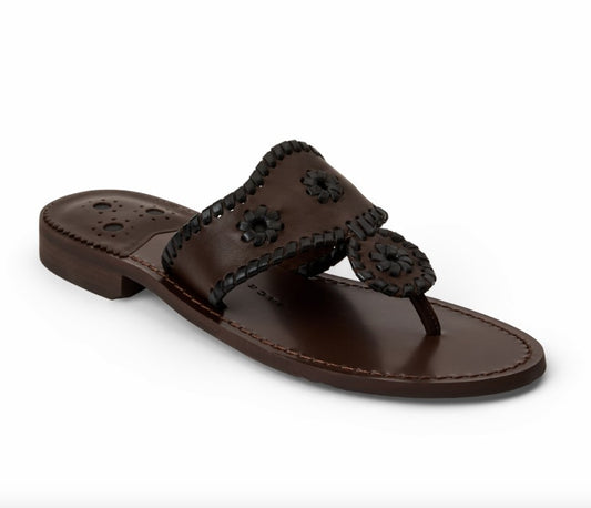 JACK ROGERS JACKS FLAT HOT FUDGE SANDAL