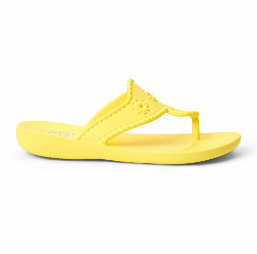 JACK ROGERS JACKS EVA YELLOW SANDAL