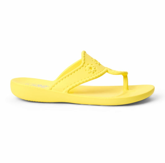JACK ROGERS JACKS EVA YELLOW SANDAL