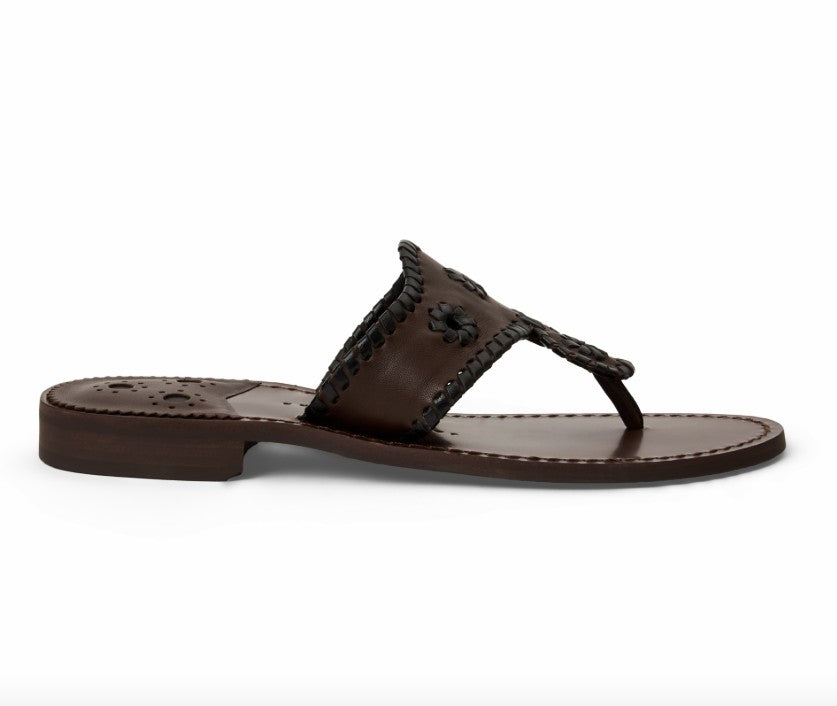 JACK ROGERS JACKS FLAT HOT FUDGE SANDAL