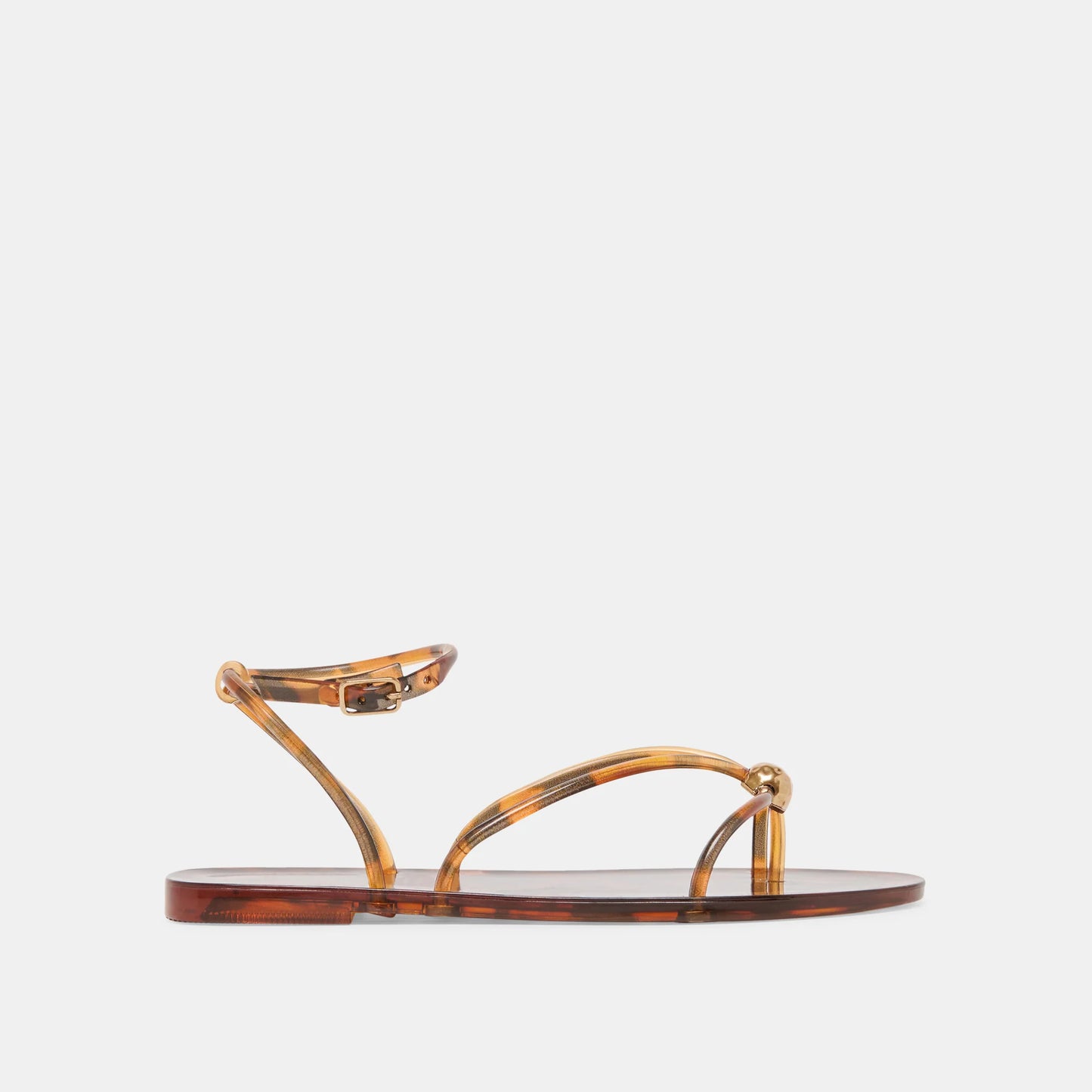 DOLCE VITA KENLEY VINYL TORTOISE JELLY SANDAL
