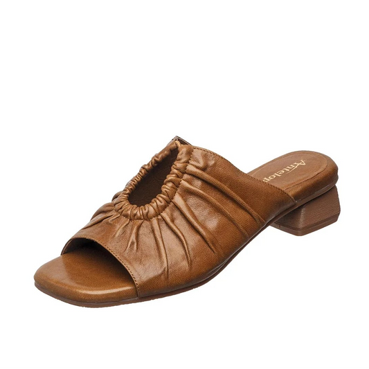 ANTELOPE LEAH COGNAC SLIP ON