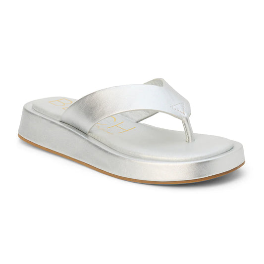 MATISSE BEACH MALLORCA SILVER FLIP FLOP SANDAL