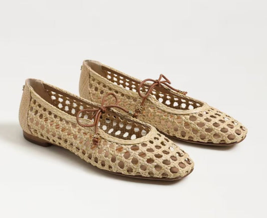 SAM EDELMAN MARCIE BLEACHED BEECHWOOD SADDLE MARY JANE