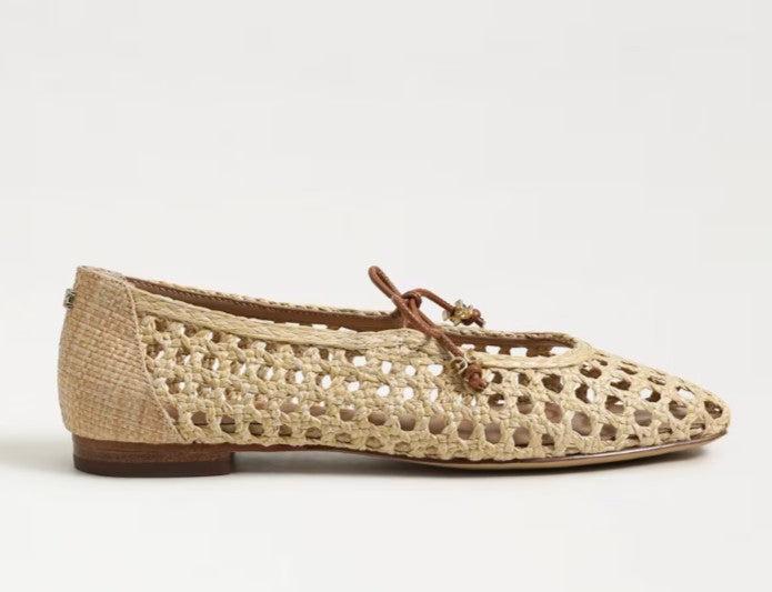 SAM EDELMAN MARCIE BLEACHED BEECHWOOD SADDLE MARY JANE