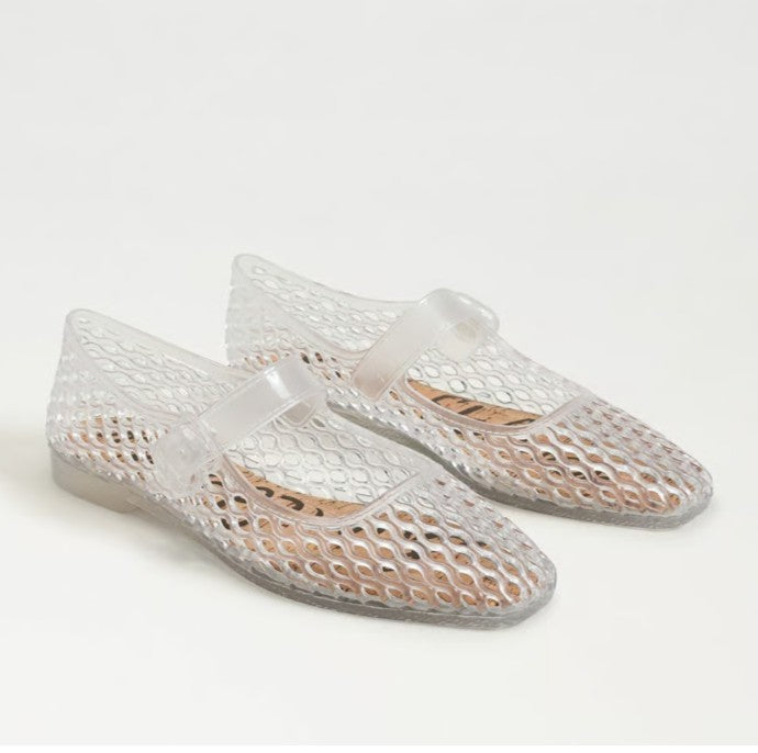 SAM EDELMAN MICHAELA JELLY CLEAR MARY JANE