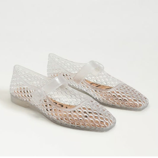 SAM EDELMAN MICHAELA JELLY CLEAR MARY JANE