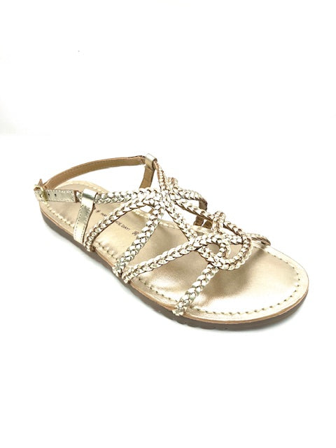GIOSEPPO ORLANDO GOLD SANDAL