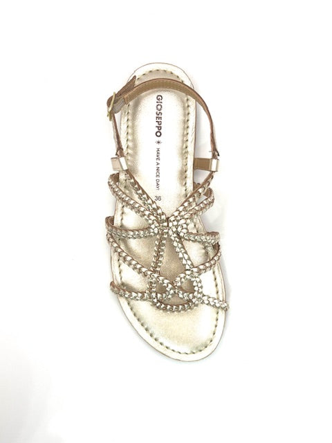 GIOSEPPO ORLANDO GOLD SANDAL