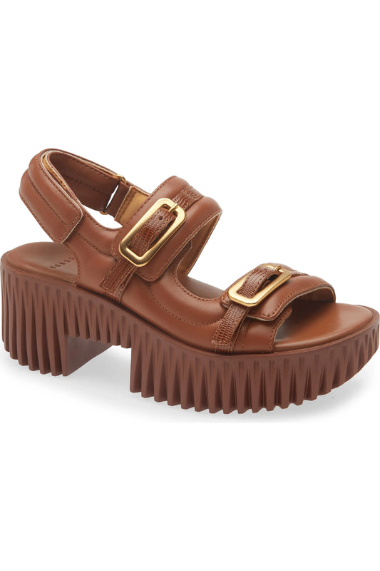 4CCCCEES PLIA KIKO BROWN SANDAL