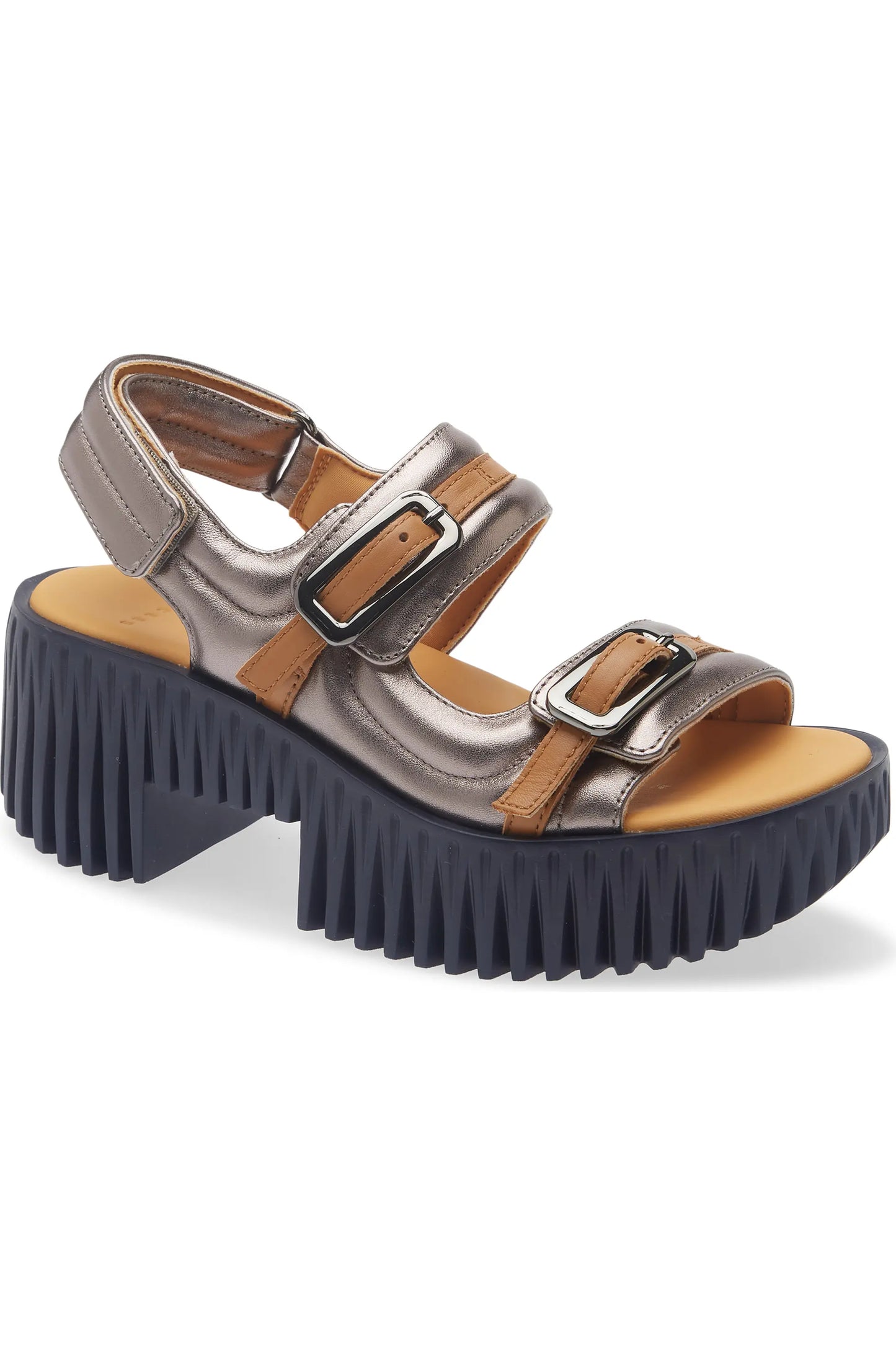 4CCCCEES PLIA KIKO GUN METAL SANDAL