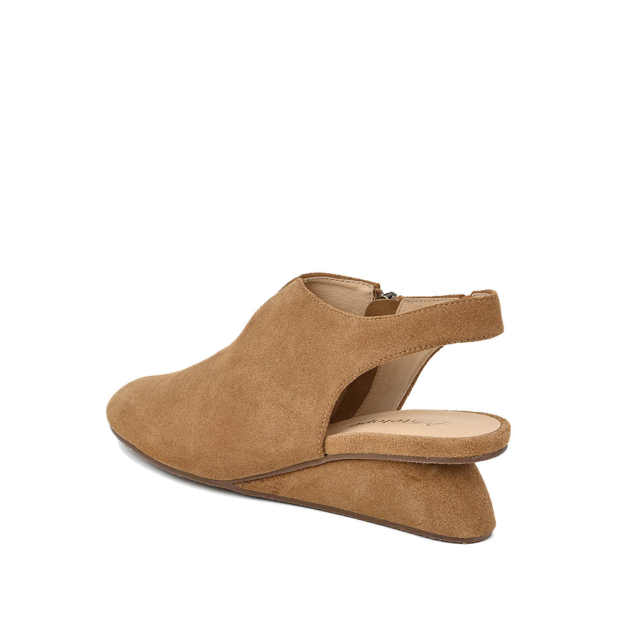 ANTELOPE DREA TAUPE SLINGBACK WEDGE