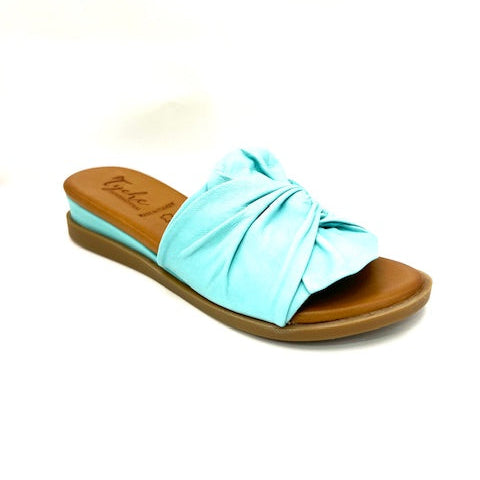 TYCHE SASSY TIFFANY BLUE SLIP ON