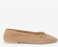 MATISSE SMITH BALLET FLAT TAN SUEDE