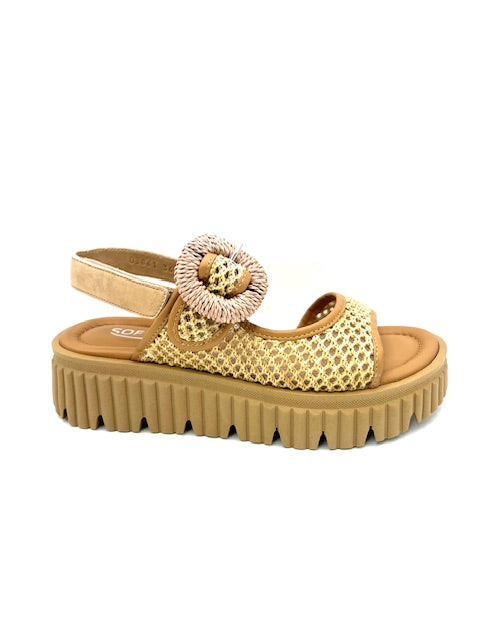 SOFTWAVES 9.44.01 ITALINA NOISETTE SANDAL