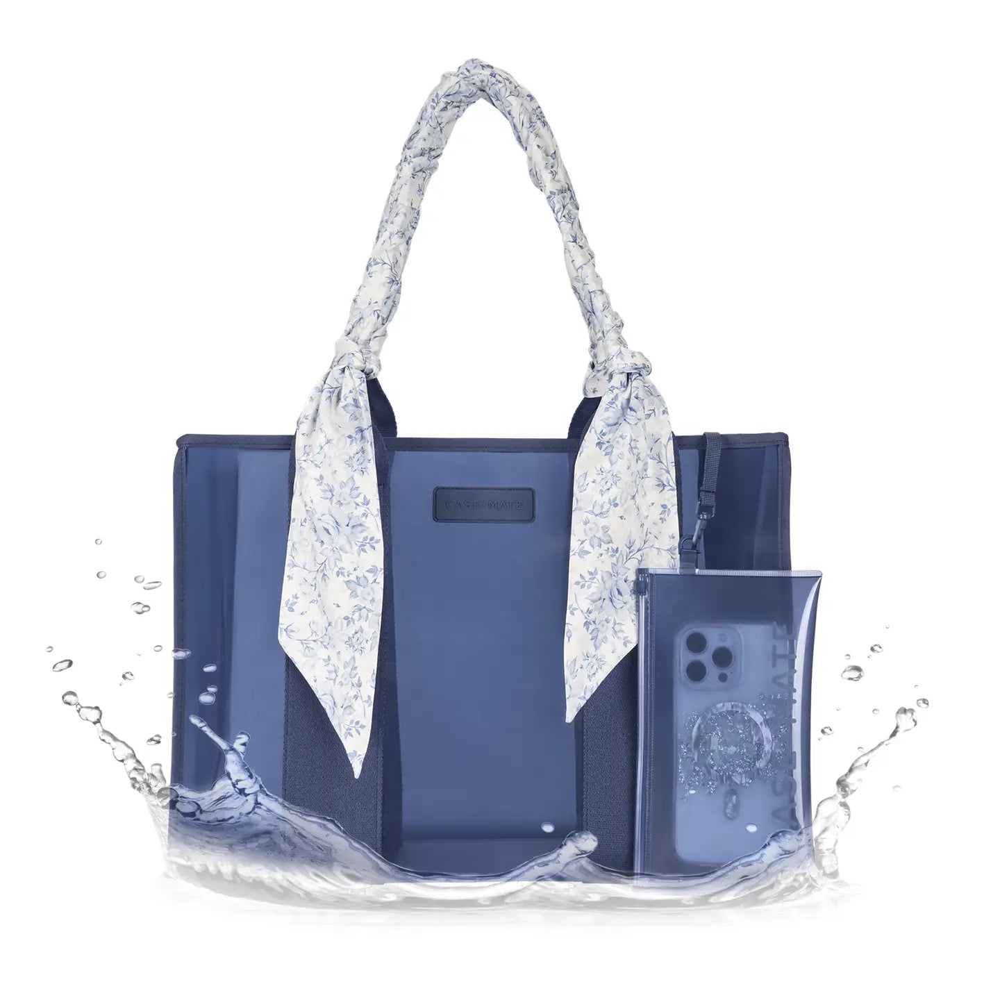 CASE-MATE SOMETHING NAVY TWILLY TOTE