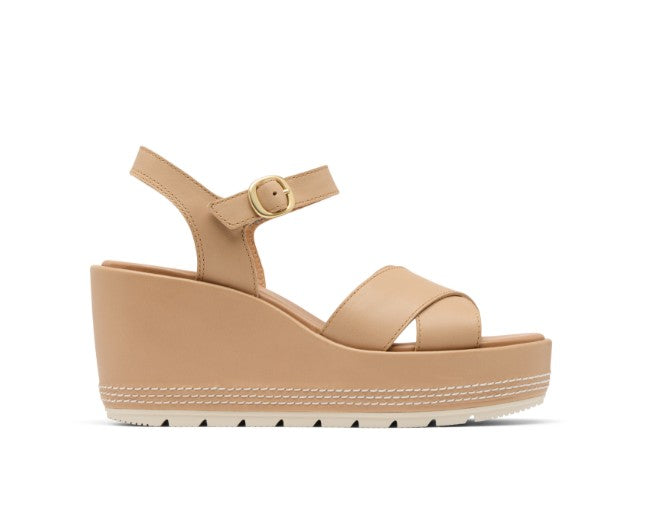 SOREL SUNPEAK WEDGE HONEST BEIGE