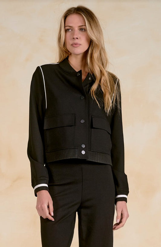BOMBER JACKET BLACK