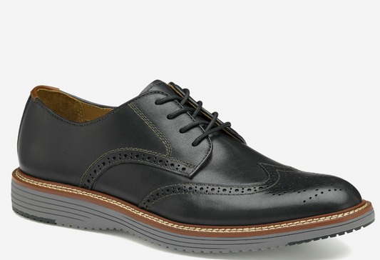 JOHNSTON & MURPHY 20-3531 UPTON WINGTIP BLACK