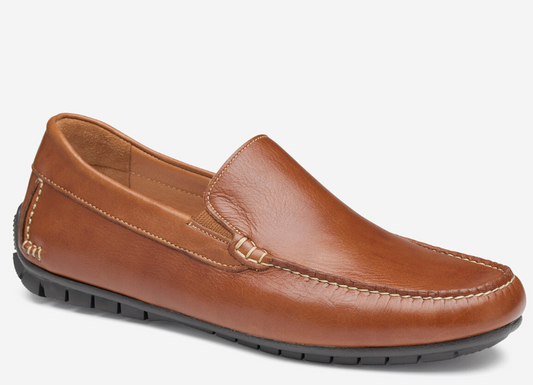 JOHNSTON & MURPHY 20-6406 CORT MOC VENETIAN TAN