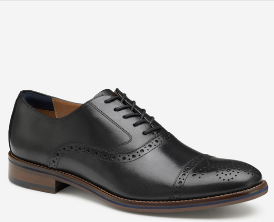 JOHNSTON & MURPHY 20-3445 CONARD 2.0 CAP TOE BLACK