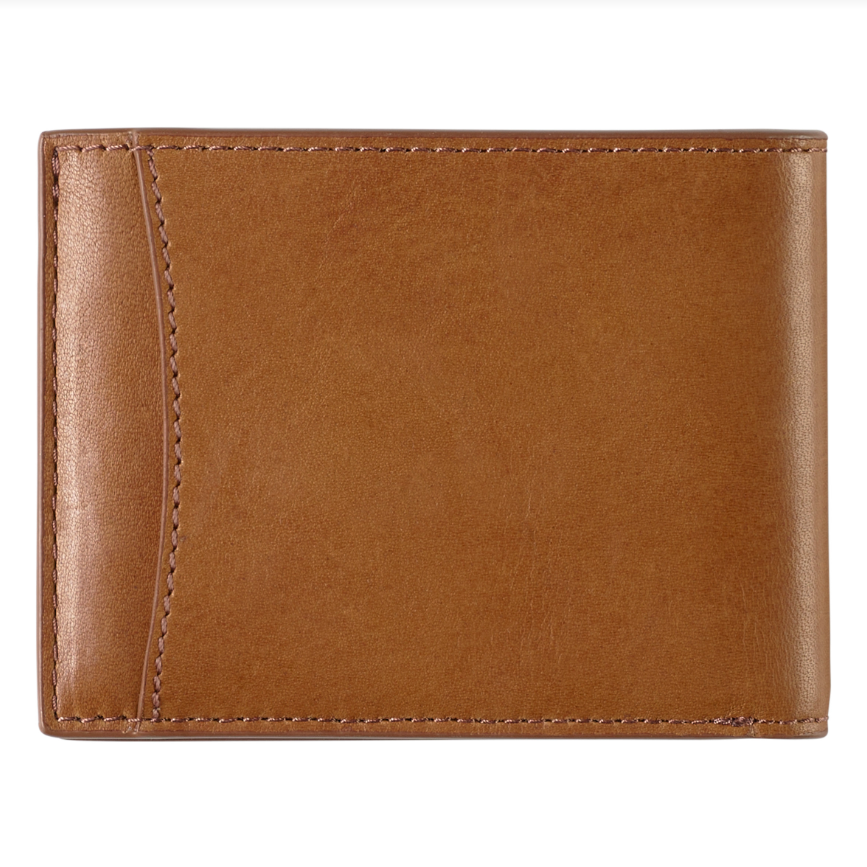RHODES BILL FOLD WALLET IN TAN