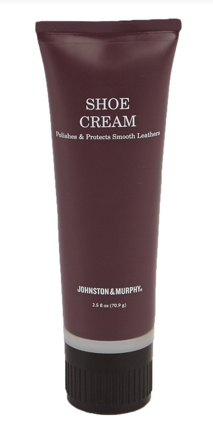 JOHNSTON & MURPHY 93-0250 SHOE CREAM BLACK