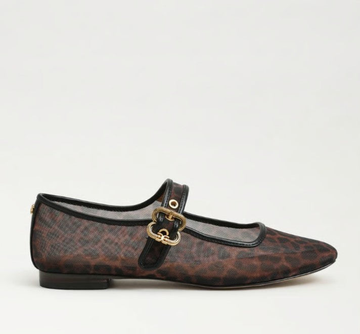 SAM EDELMAN MICHAELA MESH 2 BRANDY MARY JANE