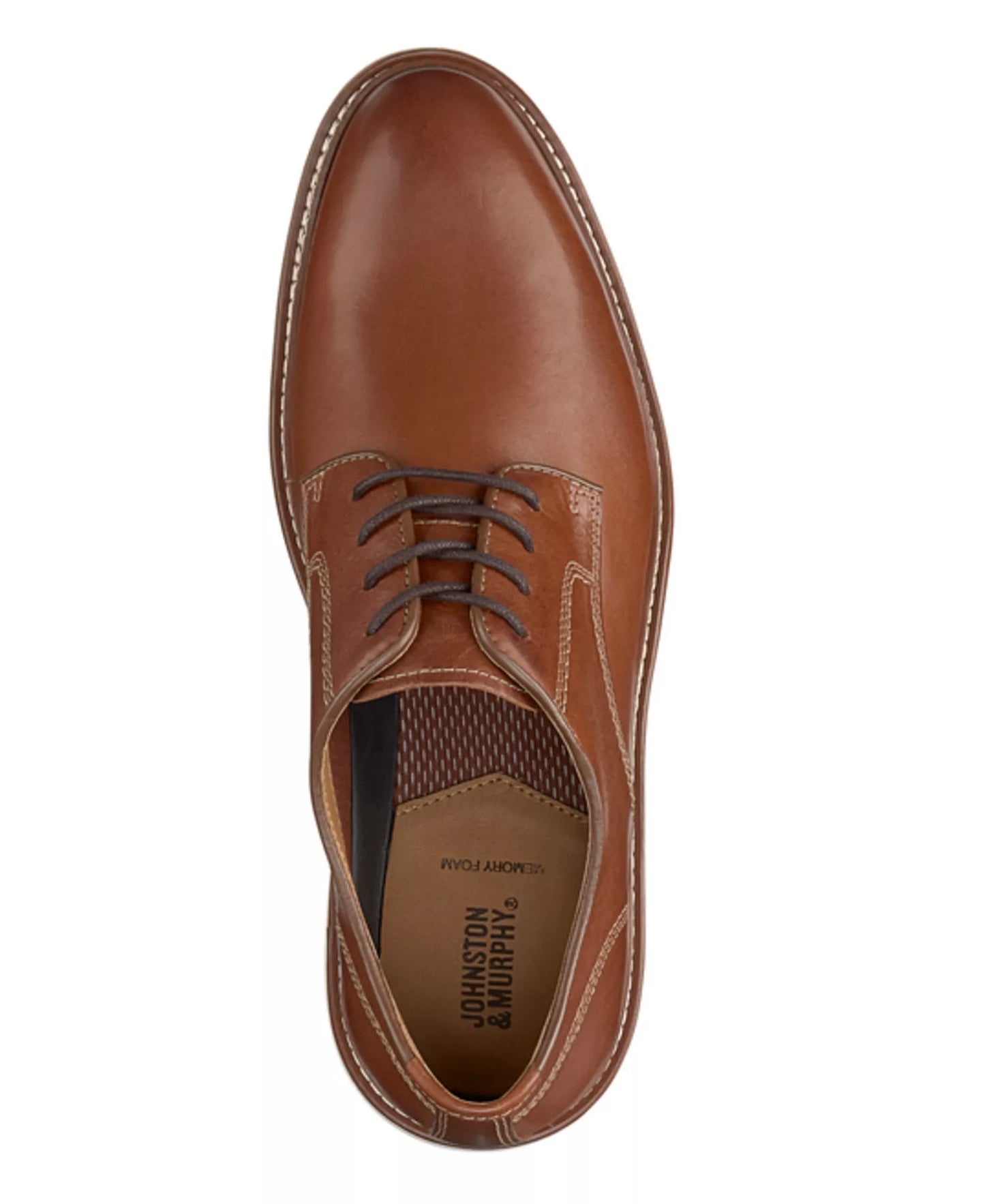 JOHNSTON & MURPHY 20-3520 UPTON PLAIN TOE TAN