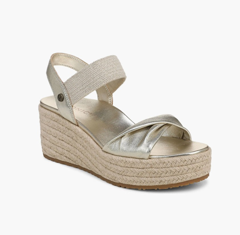 VIONIC DARLA GOLD WEDGE