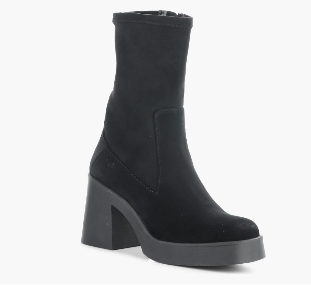 BOS & CO VIVICA BLACK SHORT BOOT