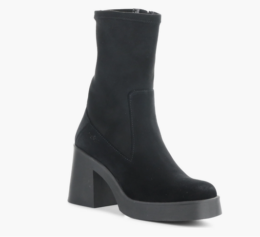 BOS & CO VIVICA BLACK SHORT BOOT