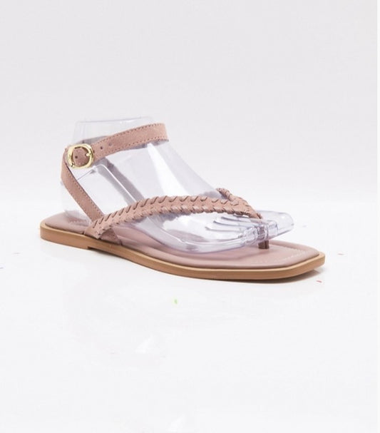FREE PEOPLE WAVERLY WHIPSTITCH SUNSTONE SAND SANDAL