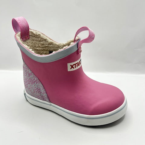 XTRATUF XKABTP5C FLEECE LINED KIDS ORCHID