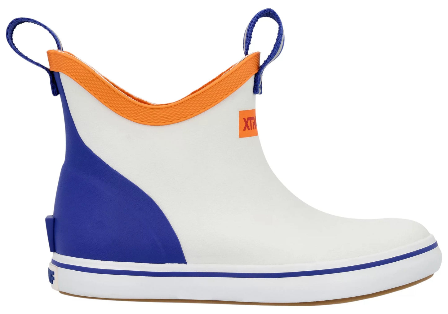 XTRATUF (XKAB100C) KIDS ANKLE WHITE/MULTI/BLUE