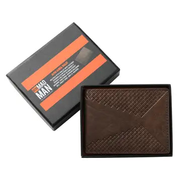 ALPHA GLOBAL WALLET IN BROWN