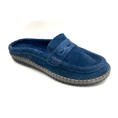 AYALLA BY ANTELOPE MIMI NAVY SLIP ON LOAFER