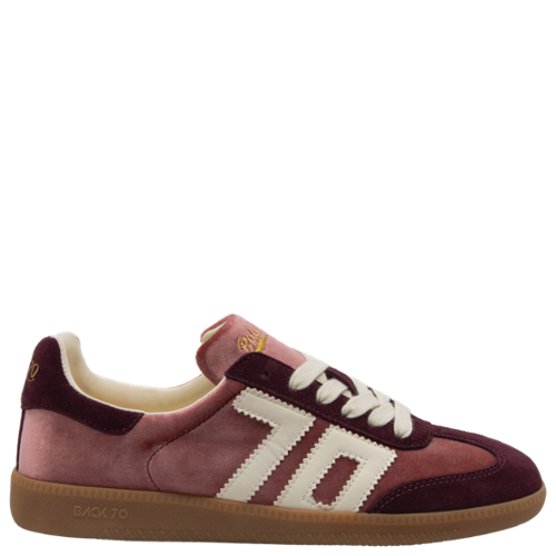 BACK 70 CLOUD W26 VELVET WINE BUTTER SNEAKER