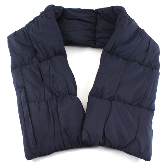 PUFFER SCARF NAVY