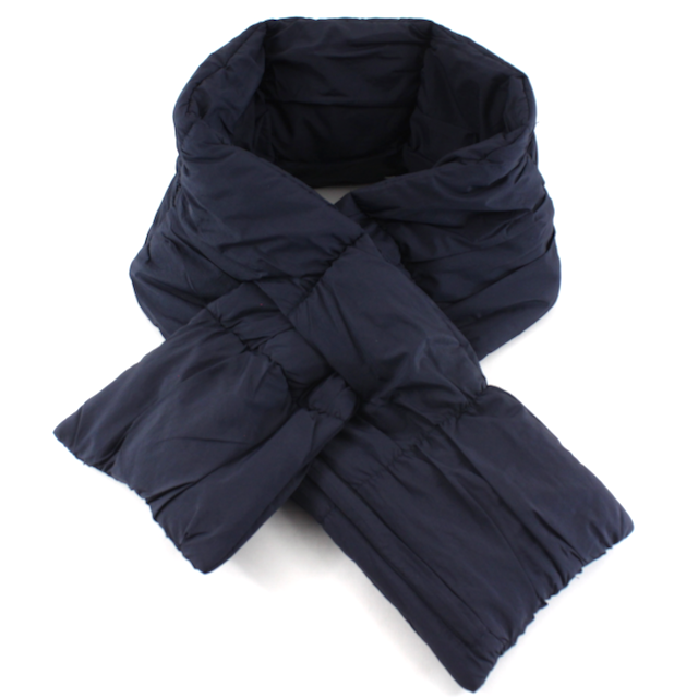 PUFFER SCARF NAVY