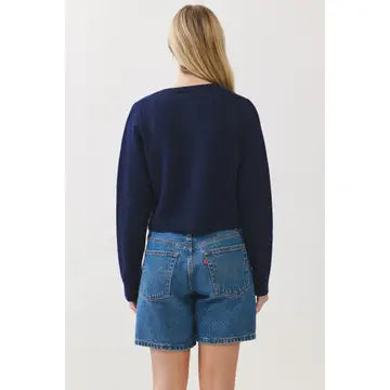 BUTTON DOWN CARDIGAN DEEP NAVY