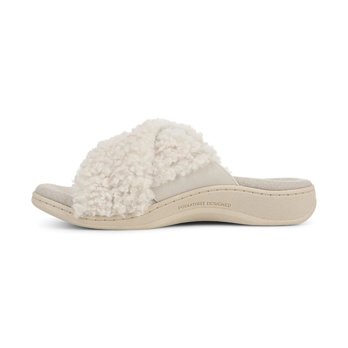 VIONIC RELAX II OFF WHITE SLIPPER